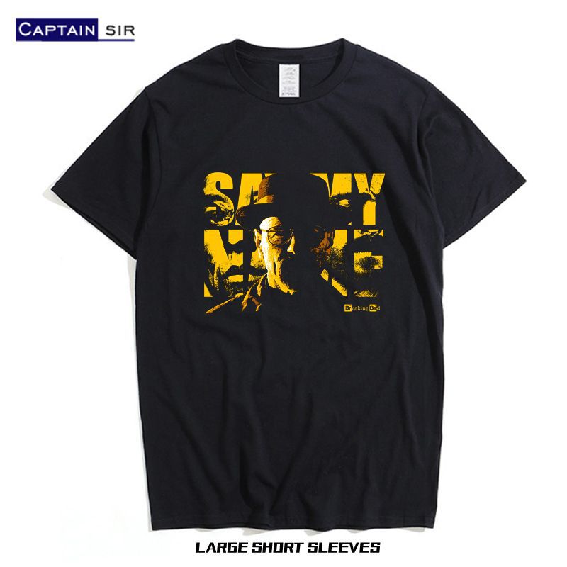 Heisenberg T Shirt Deadly Poison Man Short-Sleeved T-shirt Cotton Summer