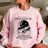 Flying Cars Crewneck Sweatshirt Hoodie