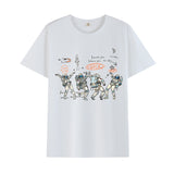 Basketball Sports T Shirt Summer Short-Sleeved T-Shirt Male Handsome Loose Student Nasa Astronaut