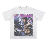 Film Star T Shirt Movie the Wolverine Cotton Short Sleeve Loose Retro T-shirt Men