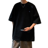 Nasa T Shirt Short Sleeve Men'S Summer Pure Cotton Loose And Simple Half Sleeve