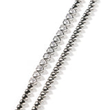 Chains Love Necklace Women's 4mm Diamond Light Luxury Clavicle Neck Chain Spectrum