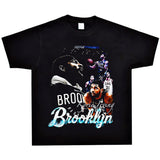 Basket Ball Star T Shirt Basketball Kyrie Irving Short Sleeve Printed American T-Shirt Retro Pure Cotton