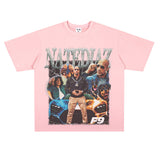 Film Star T Shirt Speed and Passion Pure Cotton Short Sleeve Loose T-shirt Men