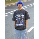 Basket Ball Star T Shirt Markelle Fultz Short Sleeve Printed T-shirt Retro Loose