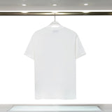 Casablanca T Shirts Colored Crane Print Crew Neck Tee