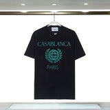 Casablanca T Shirts Tropical Summer Fruit Print Loose