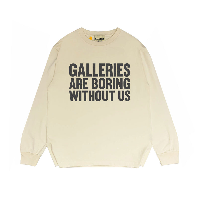 Gallery Dept Long Sleeved Shirt Fashion Brand Long Sleeve Long-Sleeved T-shirt Blouse