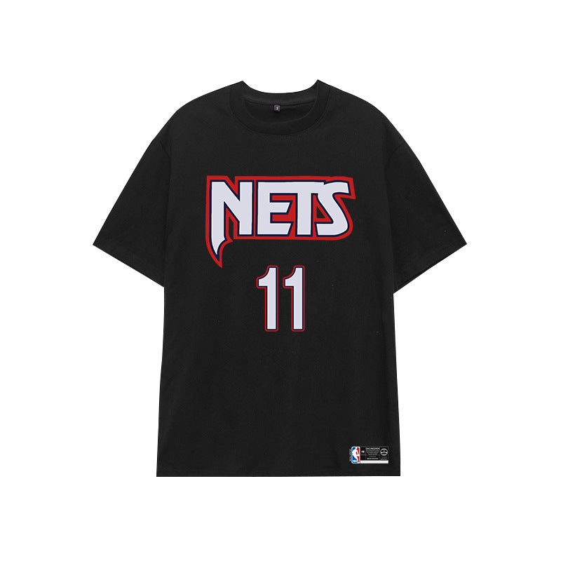 Basketball Sports T Shirt Summer Loose Short Sleeves T-Shirt Men'S Basketball Nets Owen Durant