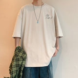 Nasa T Shirt Short Sleeve Men'S Summer Pure Cotton Loose And Simple Half Sleeve