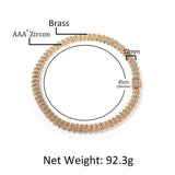 Chains Cuban Chain 12mmT Square Zircon Spectrum St. Valentine's