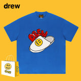 Drew T Shirts Graffiti Fashion Brand Printing T-shirt