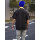 Basket Ball Star T Shirt Basketball Kevin Garnett Printed Washed Distressed American T-shirt Vintage Cotton Short Sleeve