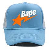 Bathing Ape Hat Baseball Cap Mesh Cap BAPE Sunscreen Cap