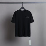 Ow T Shirts Gradient Printing Men and Women Short Sleeve