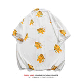 Men Shirts Short Sleeve Shirt Baby Boy and Girl Summer Loose Casual