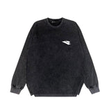 Purple Brand Distressed Long Sleeve Shirt Fashion Distressed Loose Long-sleeved Top