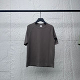 Cp Company T Shirts Summer Casual Loose Crew Neck Pullover