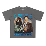 Film Star T Shirt Movie Dead Society Loose Retro Street Cotton T-shirt Men and Women