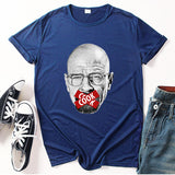 Heisenberg T Shirt Deadly Poison Artist Printed Men's and Women's round Neck Top T-shirt