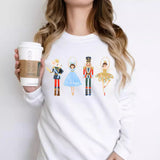 Nutcracker Christmas Sweatshirt Sugar Plum Fairy Pullover