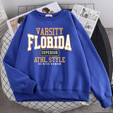 Trend Casual Woman Pullover Florida Superior Athl Hoodie