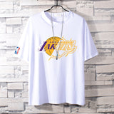 Basketball Sports T Shirt Cotton Short-Sleeved T-Shirt Male Student Loose Casual Sweatshirt