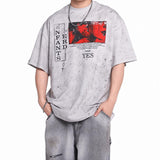 ERD T Shirts Loose Short Sleeve Vintage