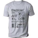 Fashion Men's T-Shirt Fun Electrician Bag Short Sleeve