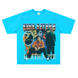Film Star T Shirt North Kids Return Loose Heavy American Retro Street T-shirt