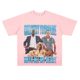 Film Star T Shirt Movie Green Book Loose Retro Street Pure Cotton Personalized T-shirt Men and Women