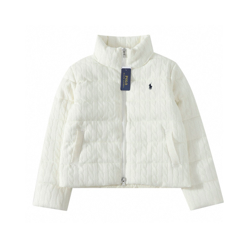 Ralph Lauren Coat RALPH LAUREN Pony Embroidery Knitted Twist