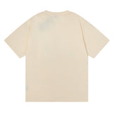 Rhude T Shirt Micro Label Letter Retro Printed Short Sleeve T-Shirt