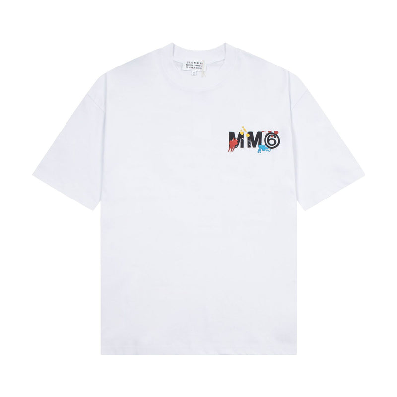 Maison Margiela T-Shirts Crew Neck Loose Short Sleeve T-Shirt