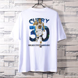 Basketball Sports T Shirt Curry Sports Short-Sleeved T-Shirt Male Student Korean Style Loose