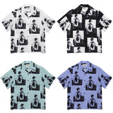 GUILTYPARTIES TIGER Shirts Jazz Yosuke short-sleeved shirt