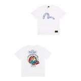 Evisu T Shirts Loose Versatile Casual T-Shirts