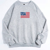 Women's Y2K Slim Round Neck Pullover  Hoodie