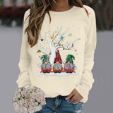 Hooded Pullover Oversize Workout Sweater Ugly Xmas Women