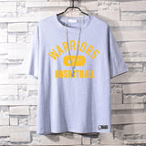 Basketball Sports T Shirt Pure Cotton Curry Basketball Sports Breathable Short Sleeve T-Shirt For Men