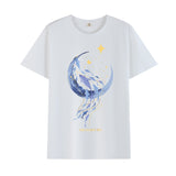 Basketball Sports T Shirt Short Sleeve T-Shirt Male Astronaut Loose Student