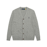 Ralph Lauren Knitted sweaters small cardigan sweater women's V-neck single-breasted long-sleeved knitted sweater