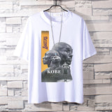 Basketball Sports T Shirt Basketball Sports Student Handsome Lakers Kobe Short Sleeve T-Shirt Men