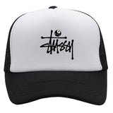 Stussy Hat Printed Truck Cap Baseball Cap Casual Shade Sun Protection Cap