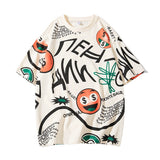 Nasa T Shirt Short Sleeve T-Shirt Men'S Summer Student Half Sleeve Versatile Loose Top