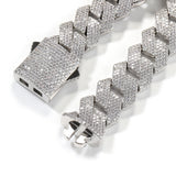 Chains 19MM Full Zircon Cuban Chain Hip Hop Rap Spectrum St. Valentine's