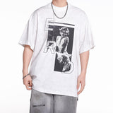 ERD T Shirts Loose Short Sleeve Vintage