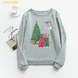 Christmas e and Christmas gifts print hoodies women clothes