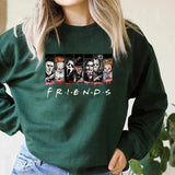 Friends Halloween Sweatshirt Horror Movie Hoodie
