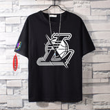 Basketball Sports T Shirt Basketball James 23 Kobe No. 24 Cotton Short-Sleeved T-Shirt Male Student Loose